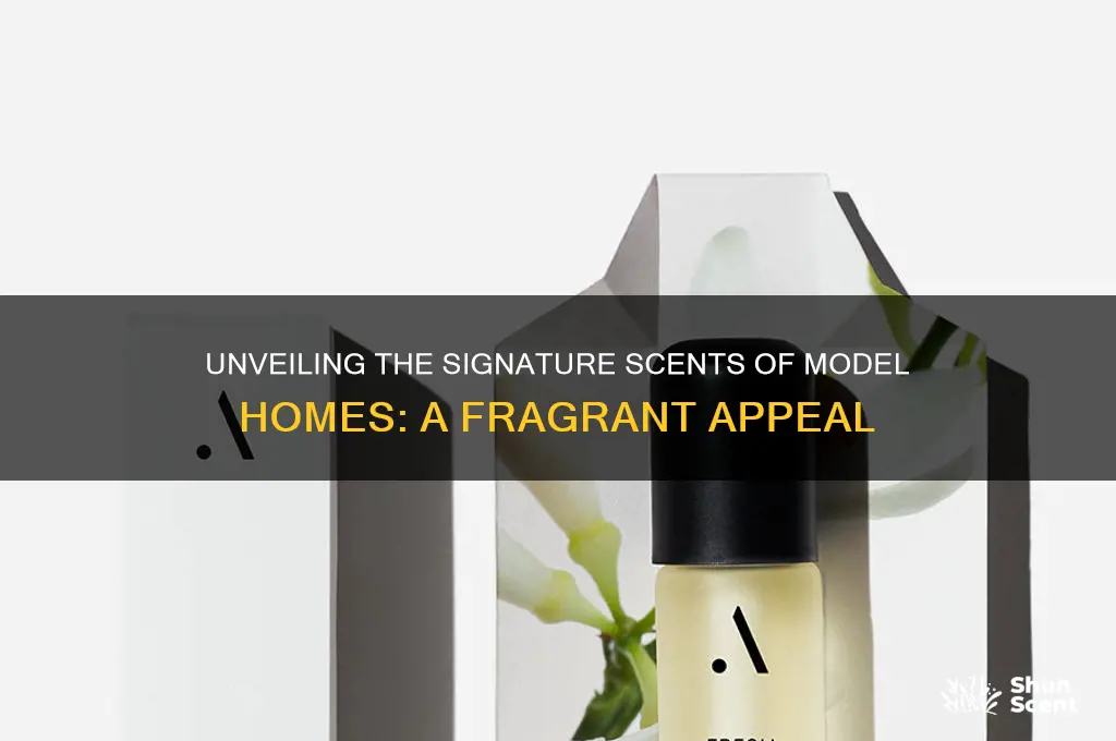 what scent do model homes use