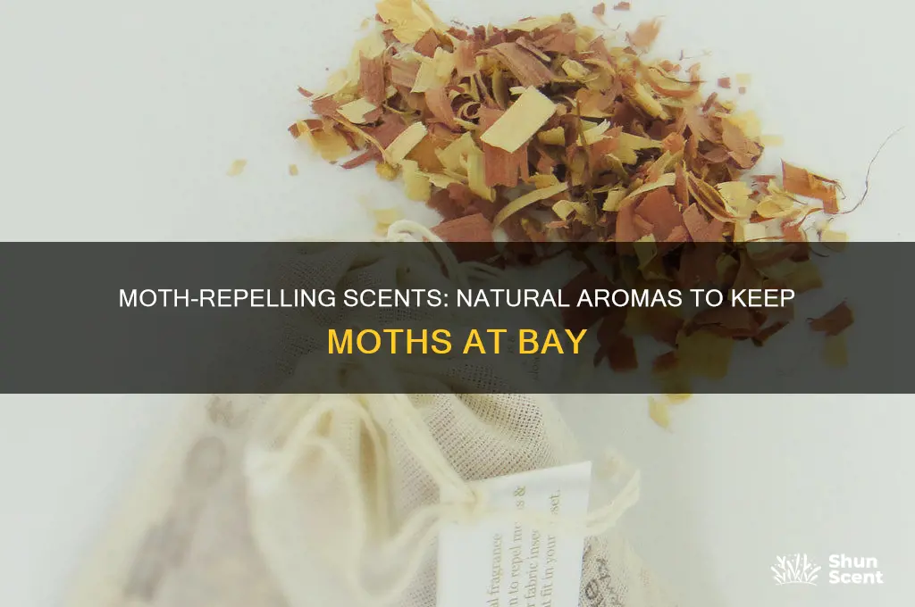 what scent do moths not like