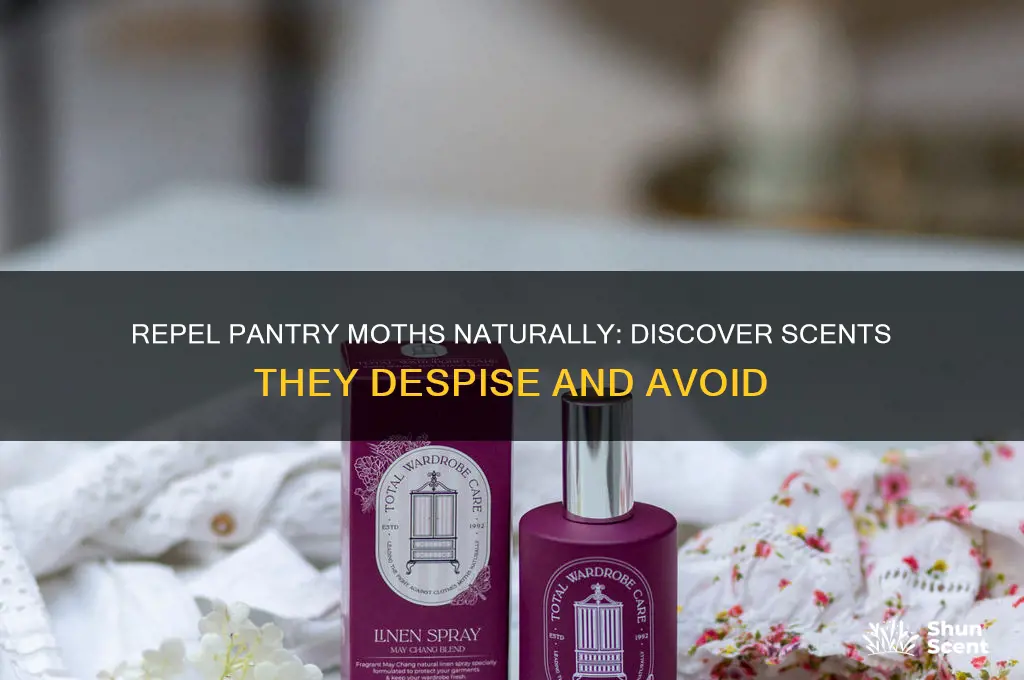 what scent do pantry moths hate