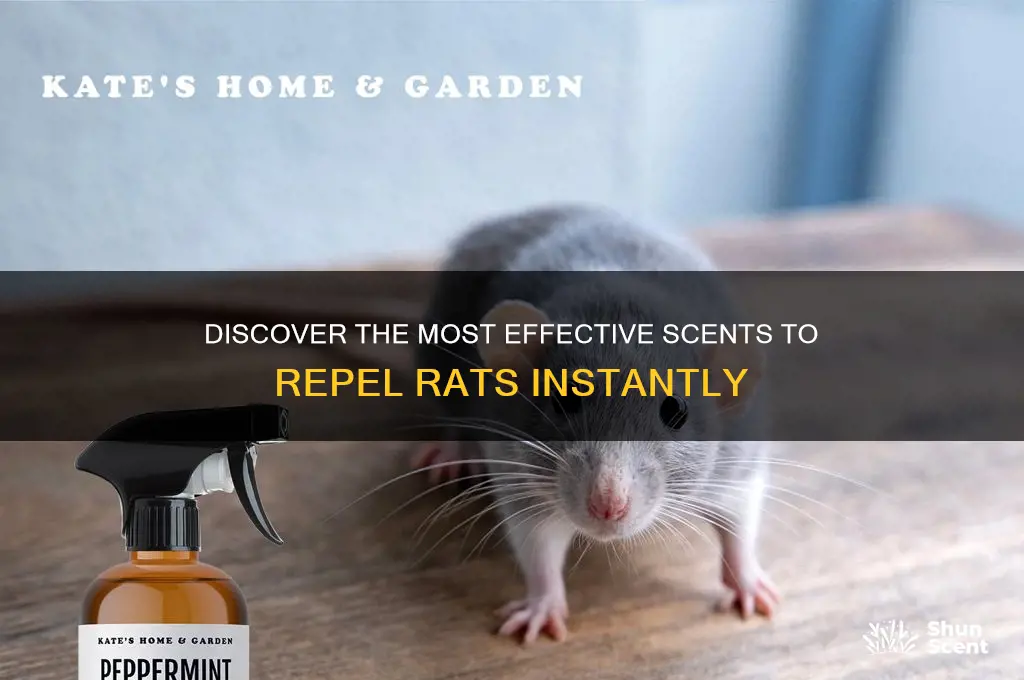 what scent do rats hate the most