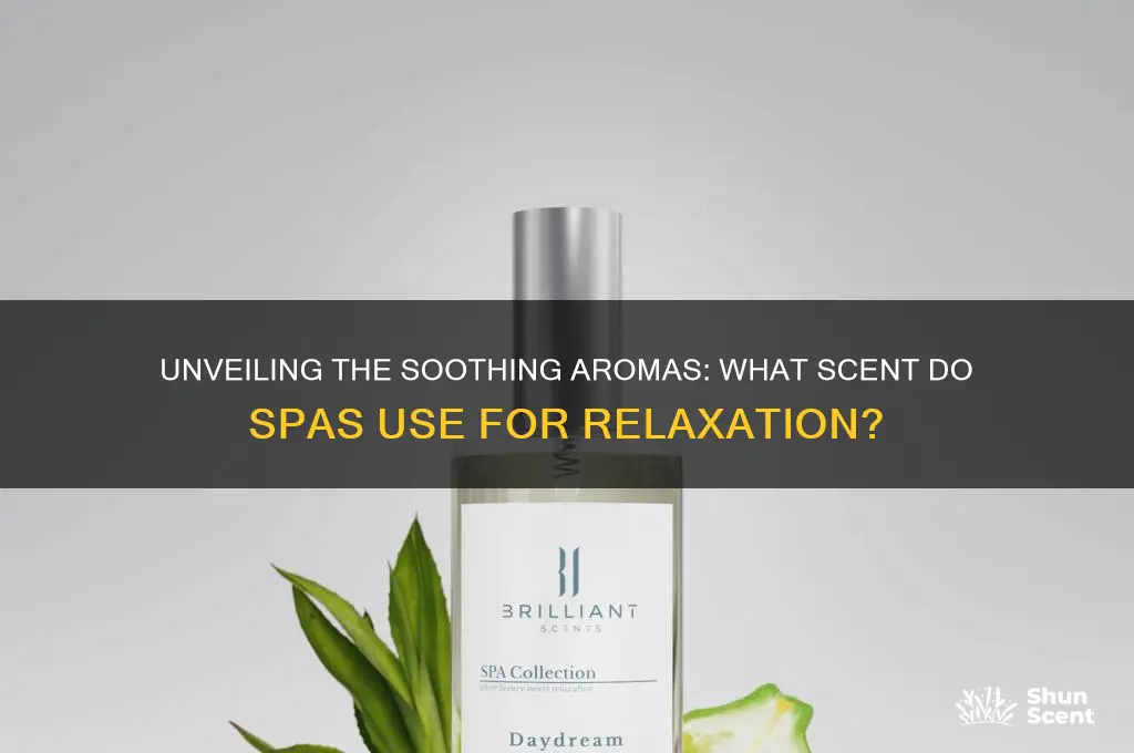 what scent do spas use