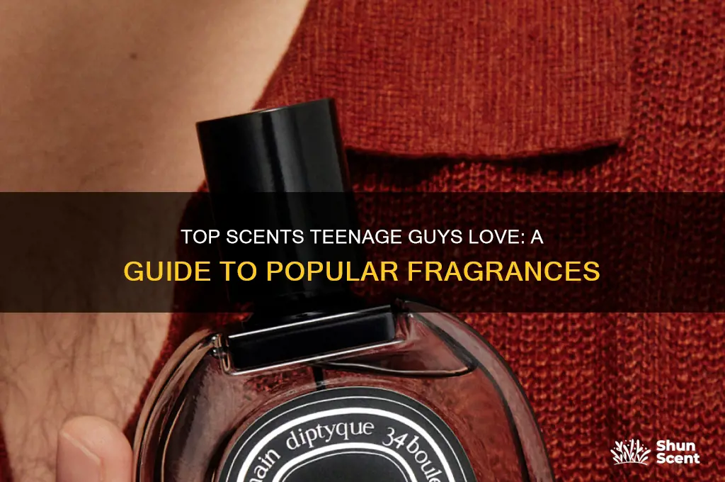 what scent do teenage guys like
