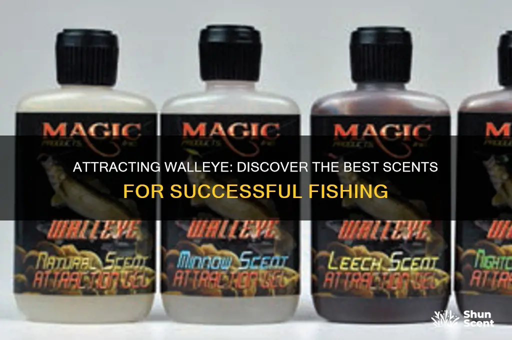 what scent do walleye like