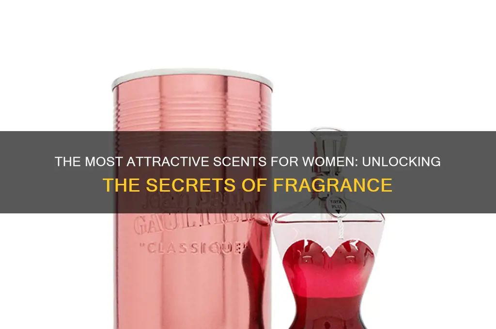 what scent do women find most atractive