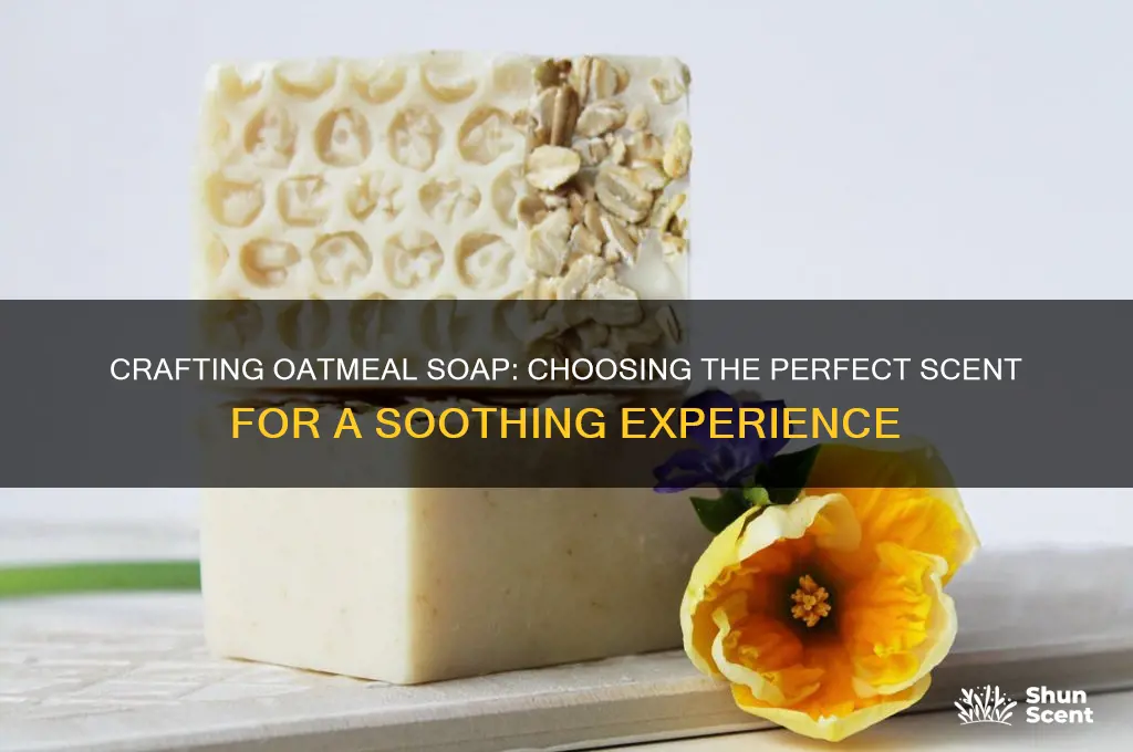 what scent do you use in an oatmeal soap