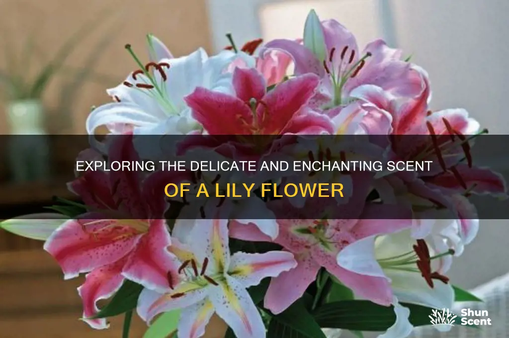 what scent does a lilly have