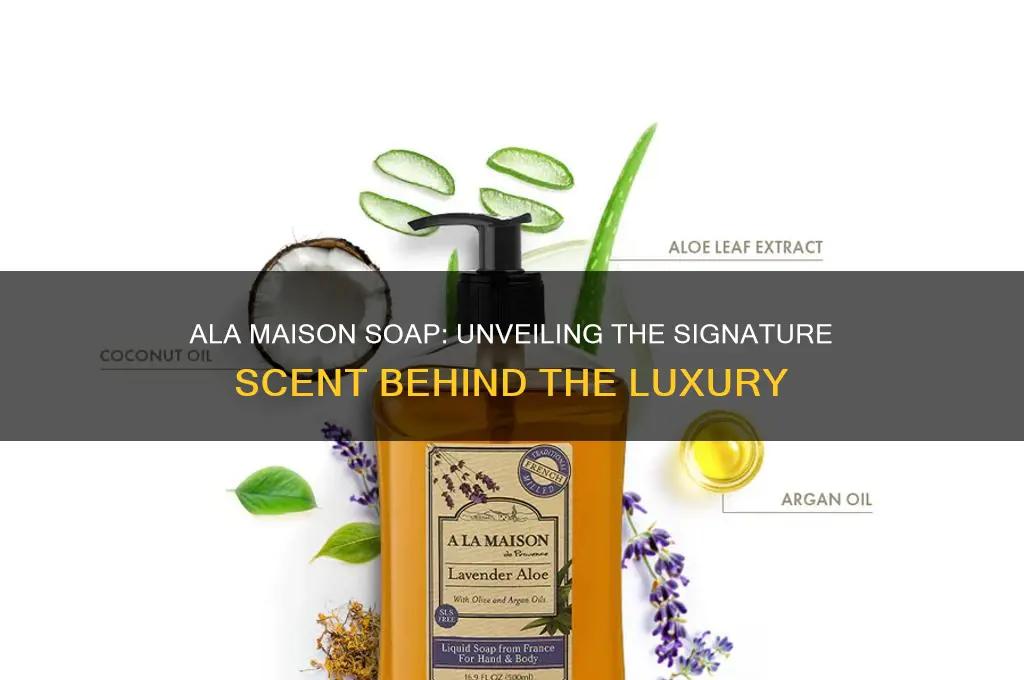 what scent does ala maison use in soap