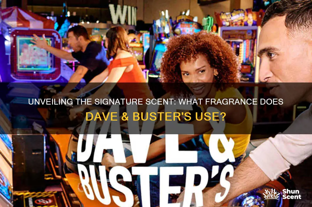 what scent does dave and busters use