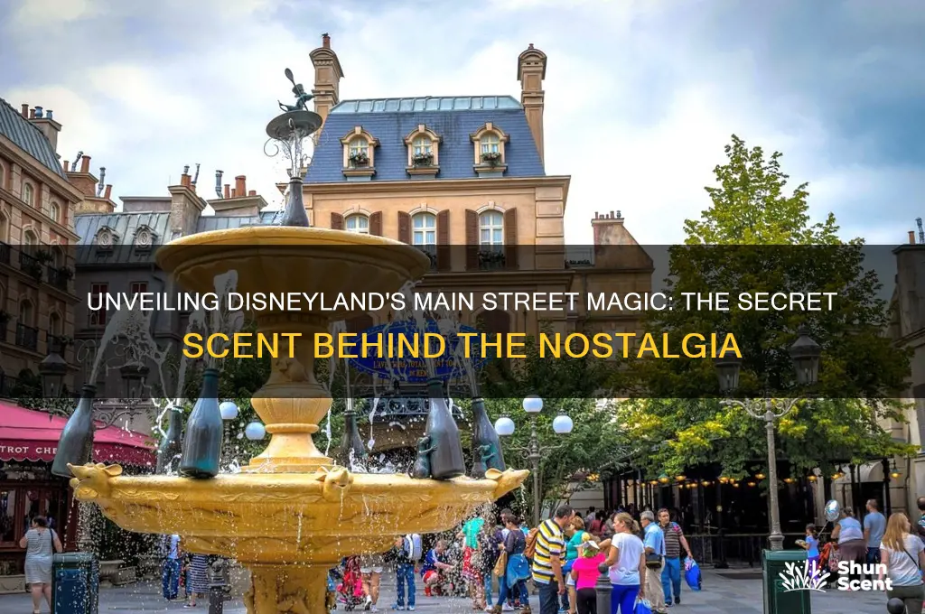 what scent does disneyland use on main street