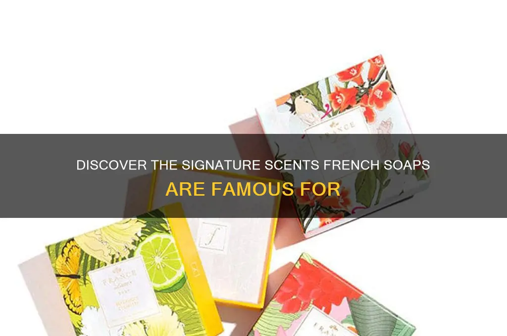 what scent does french use in soap