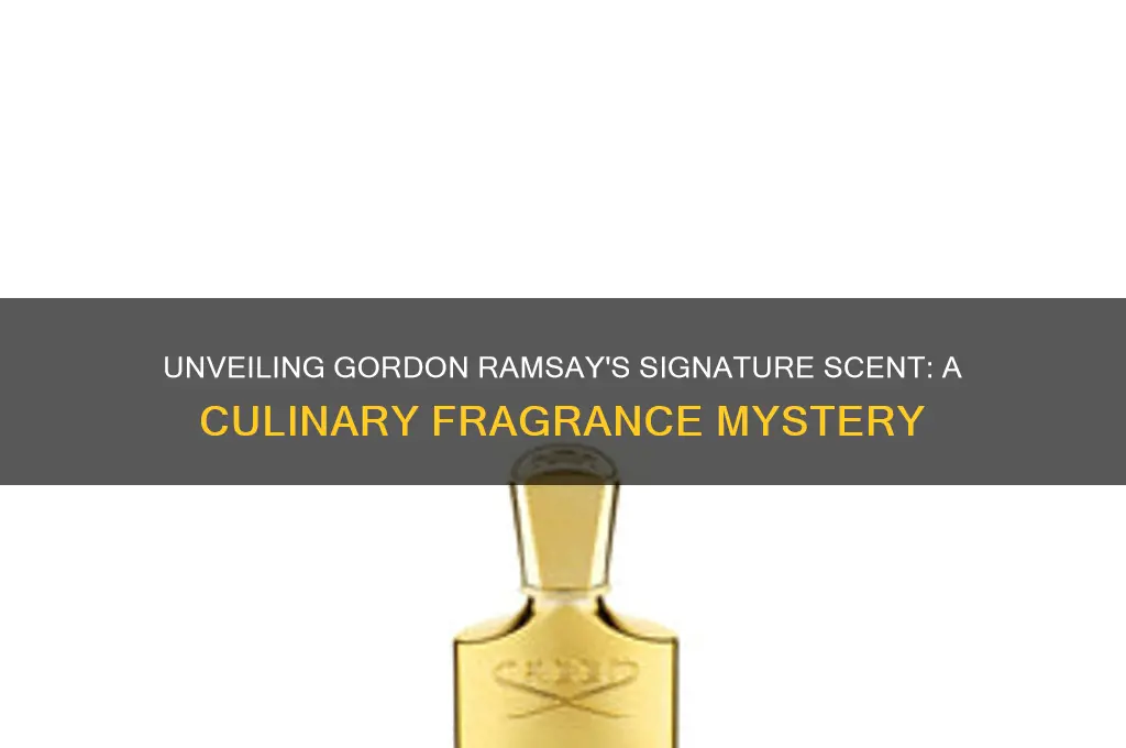 what scent does gordon ramsay use