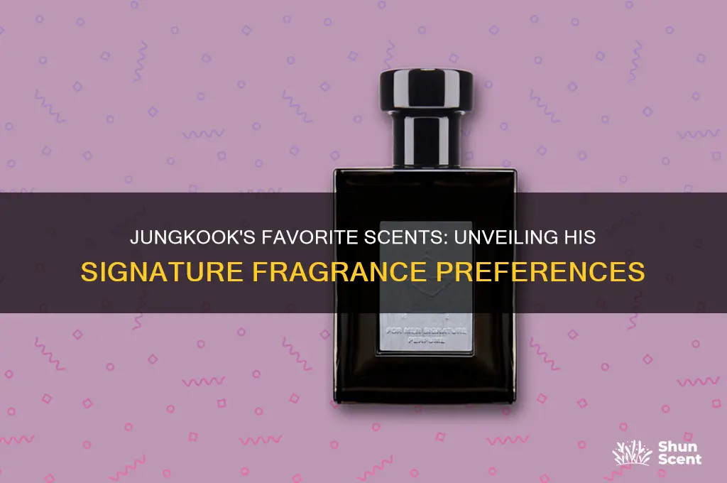 what scent does jungkook like