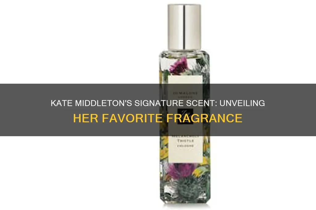 what scent does kate middleton wear