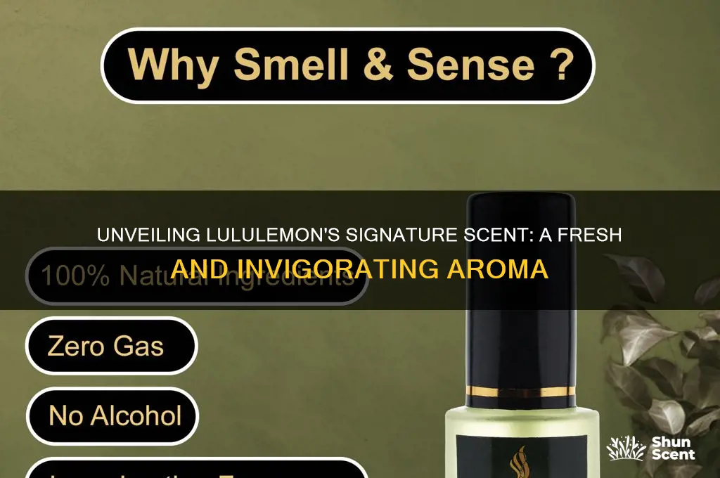 what scent does lululemon use