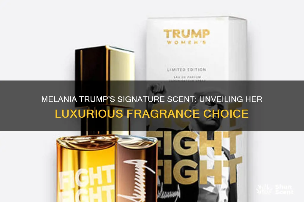 what scent does melania trump wear
