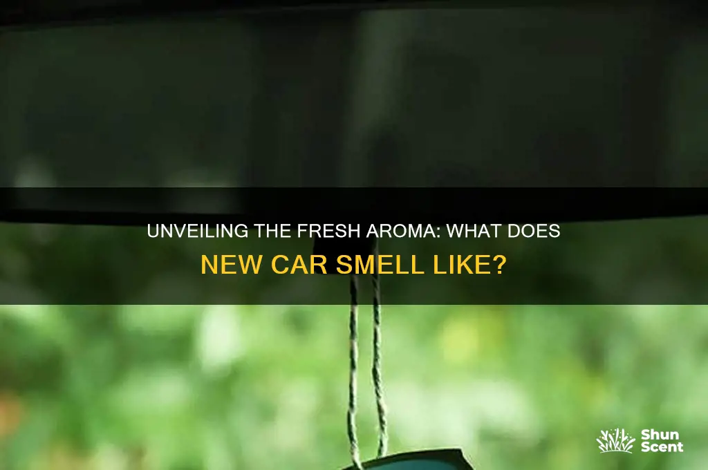 what scent does new car smell like