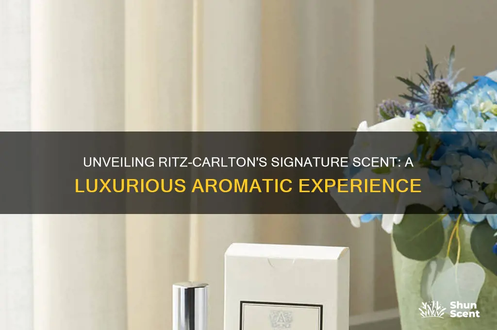what scent does ritz carlton use