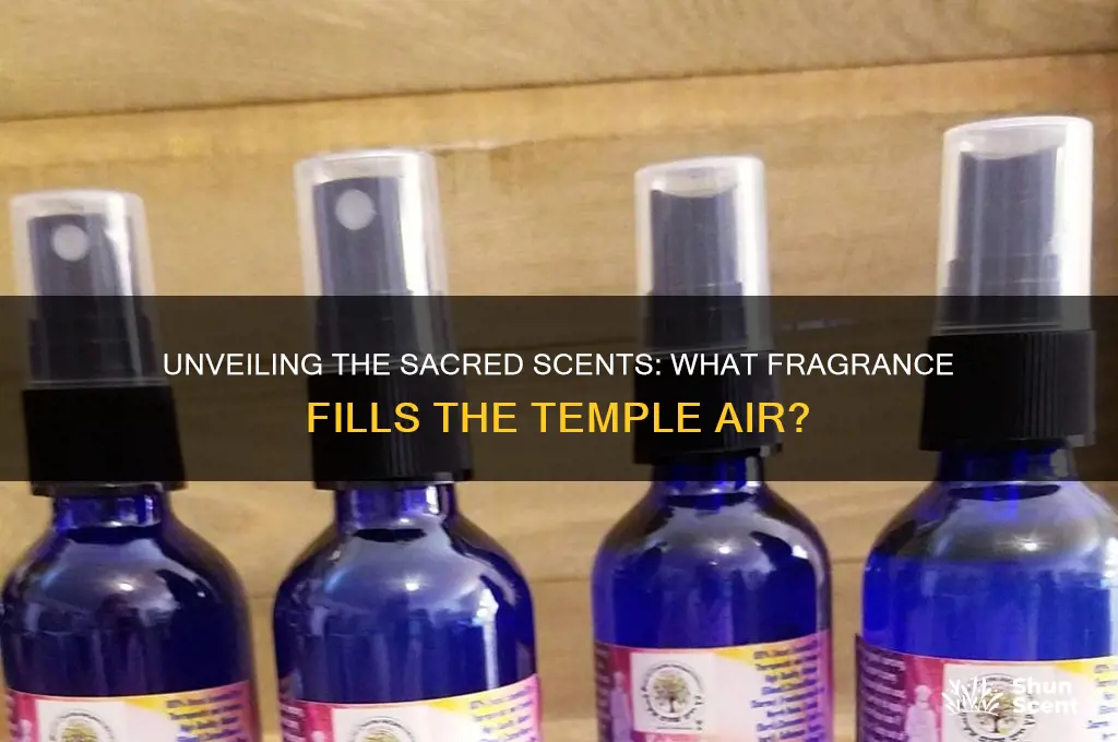 what scent does the temple use