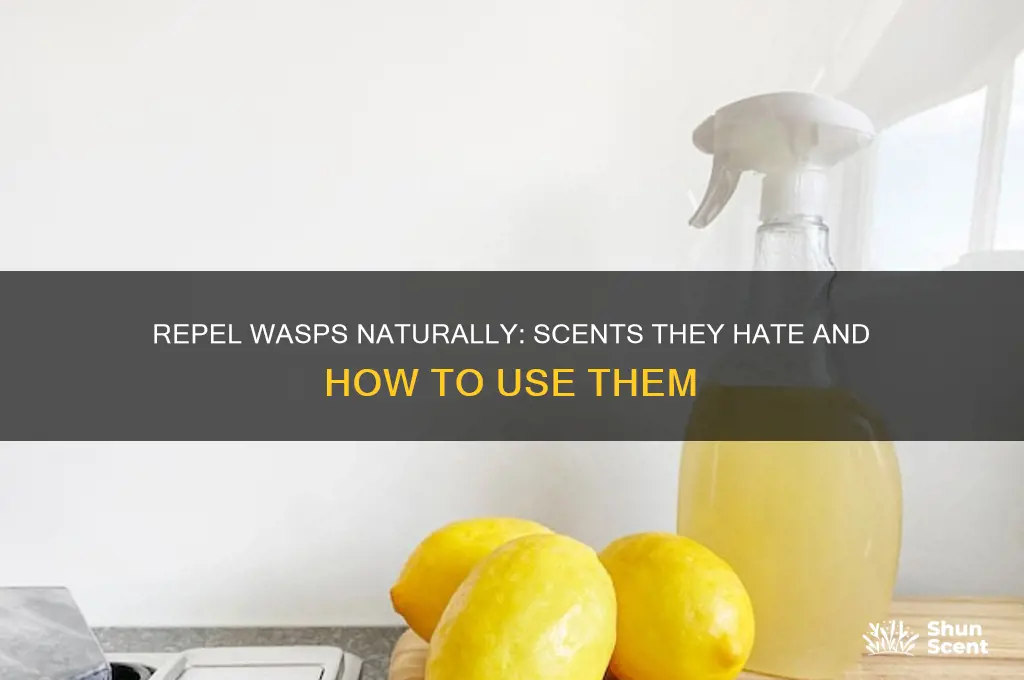 what scent does wasps not like