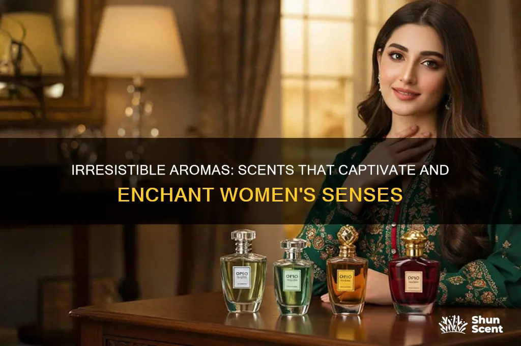 what scent drives a woman crazy