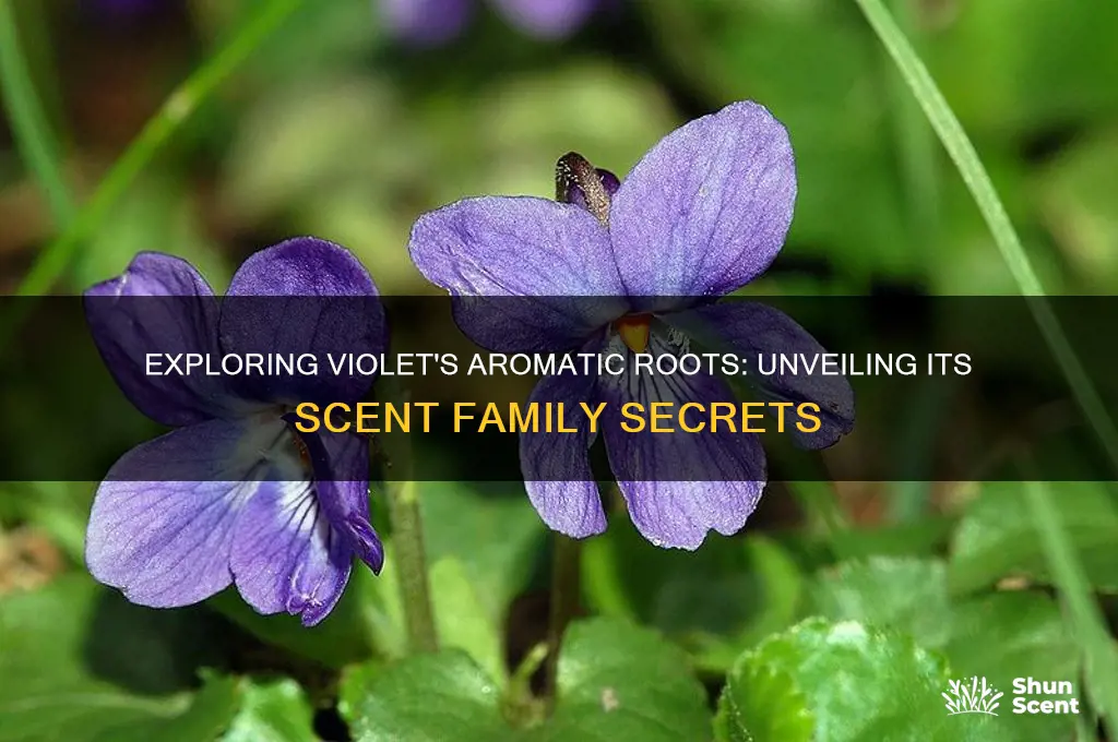 what scent family does violet belong to
