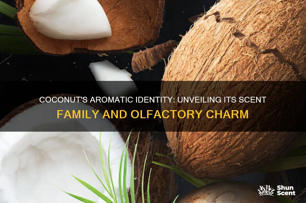 what scent family is coconut