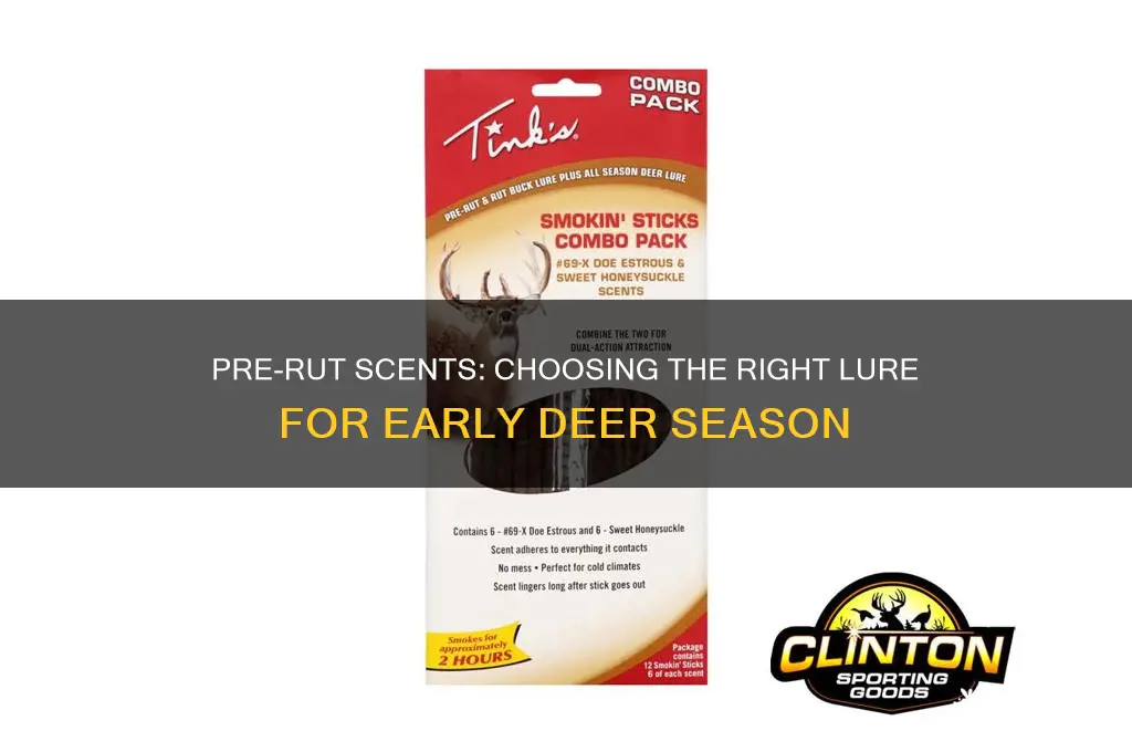 what scent for pre rut