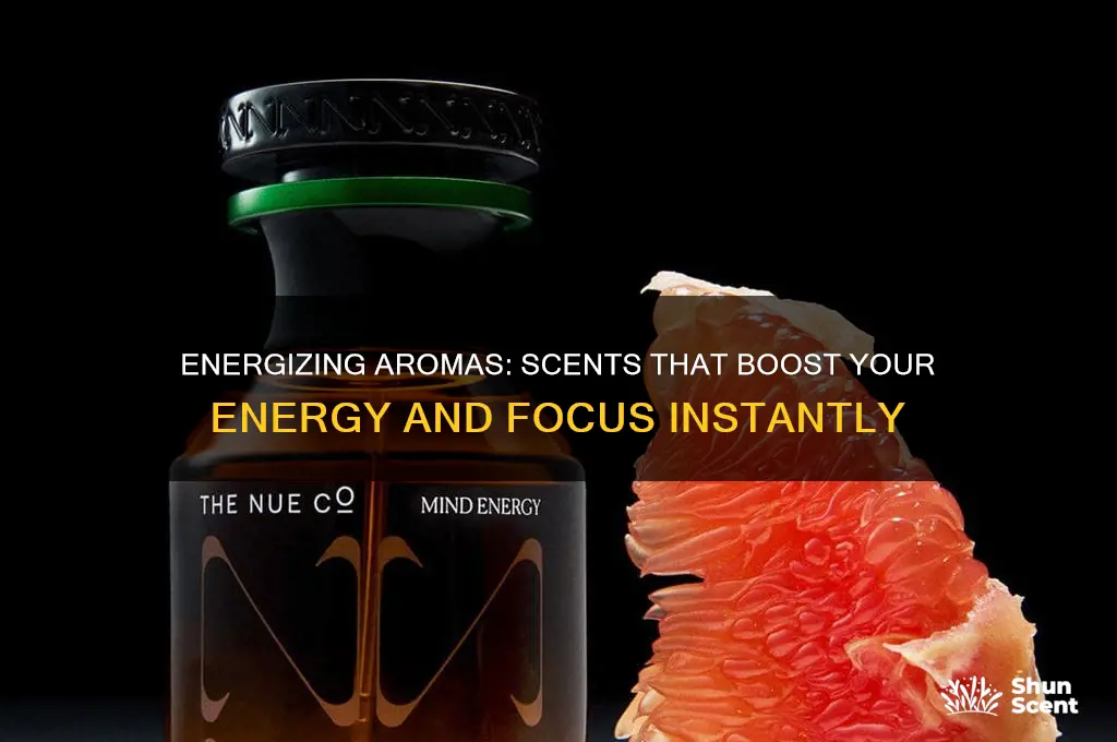 what scent gives you energy