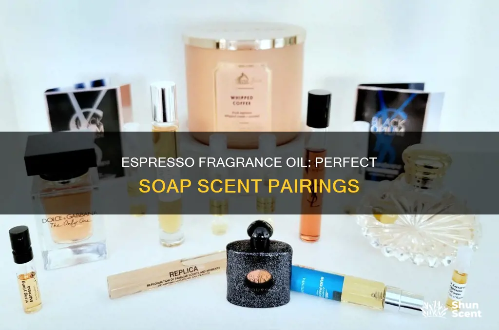 what scent goes well with espresso fragrance oil in soap
