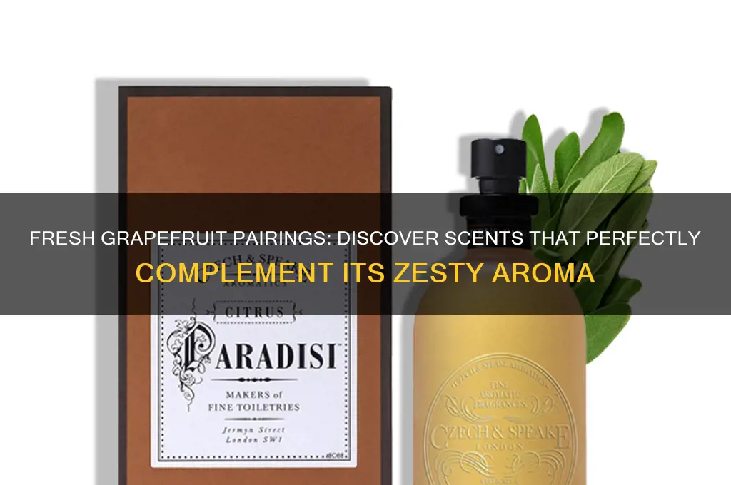 what scent goes well with grapefruit
