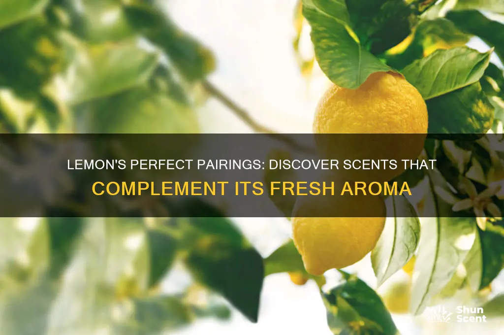 what scent goes well with lemon