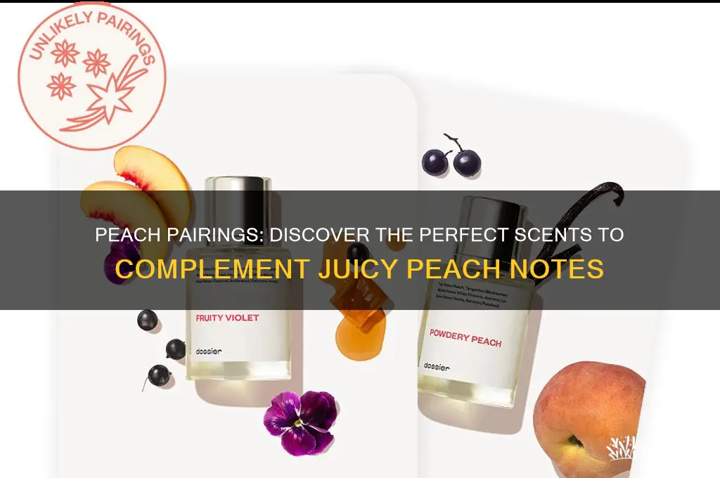 what scent goes well with peach
