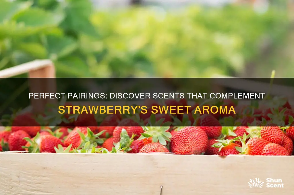 what scent goes well with strawberry