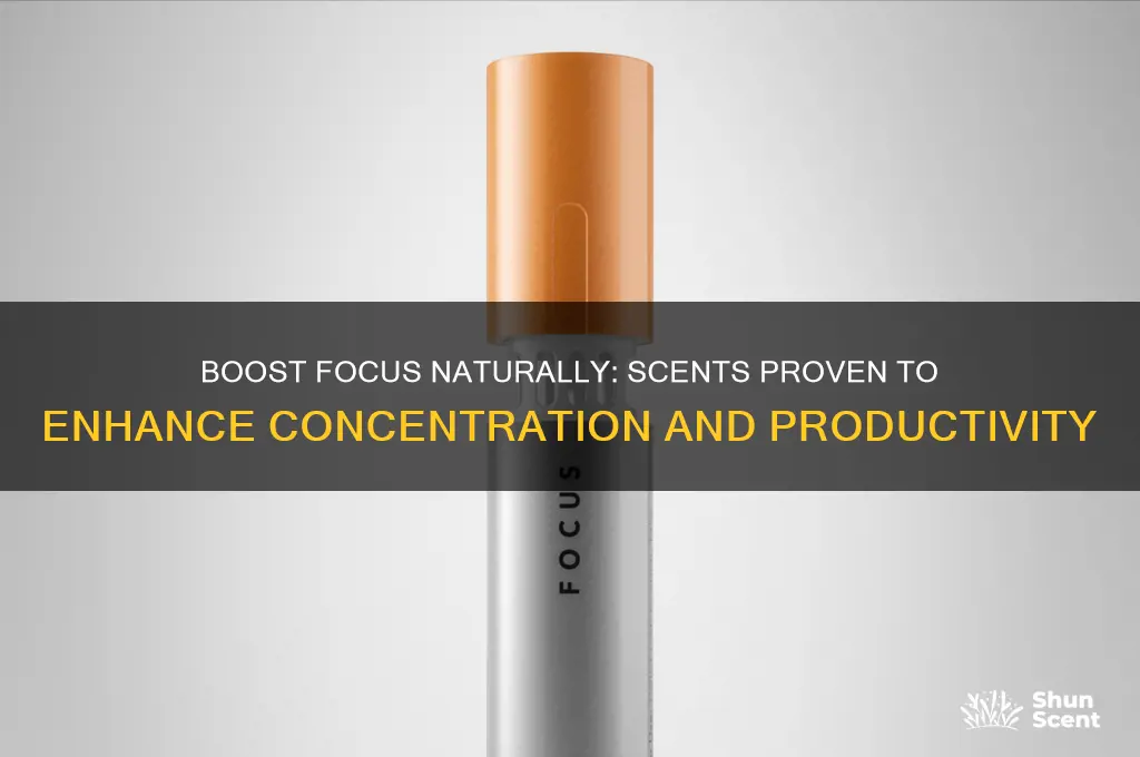 what scent helps concentration