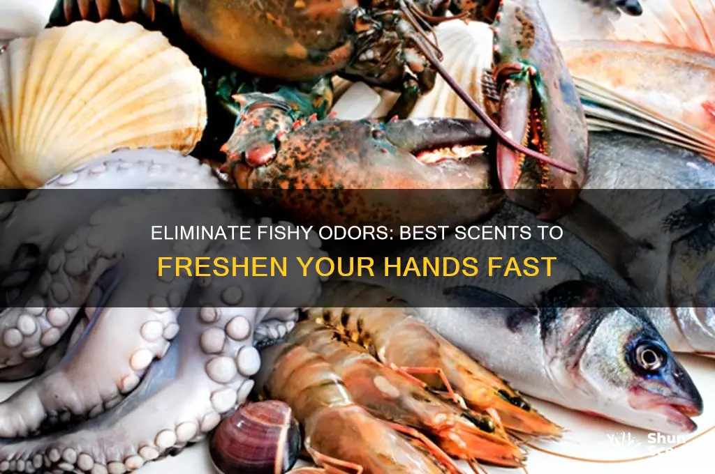 what scent helps get fish smell off your hands