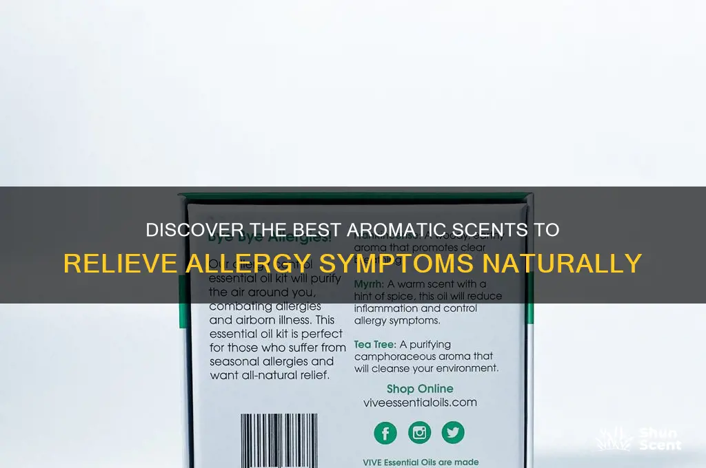 what scent helps with allergies