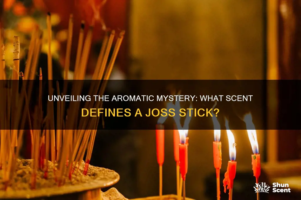 what scent is a joss stick