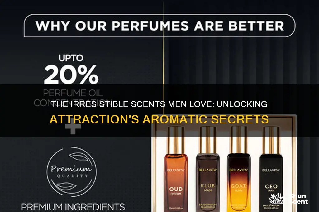 what scent is a man most attracted to