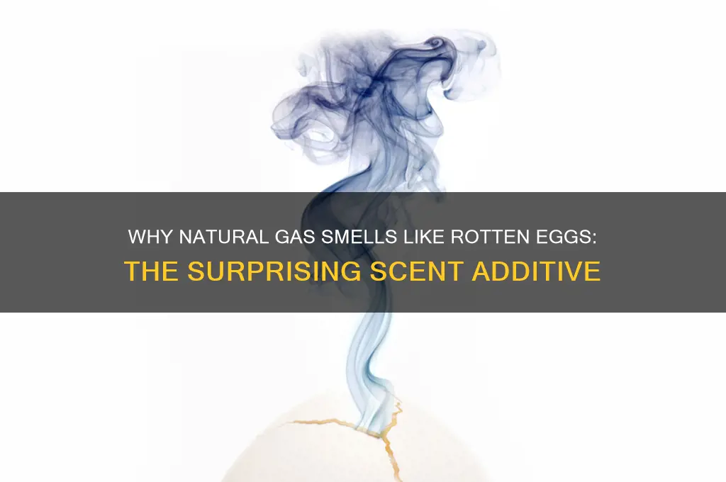 what scent is added to natural gas