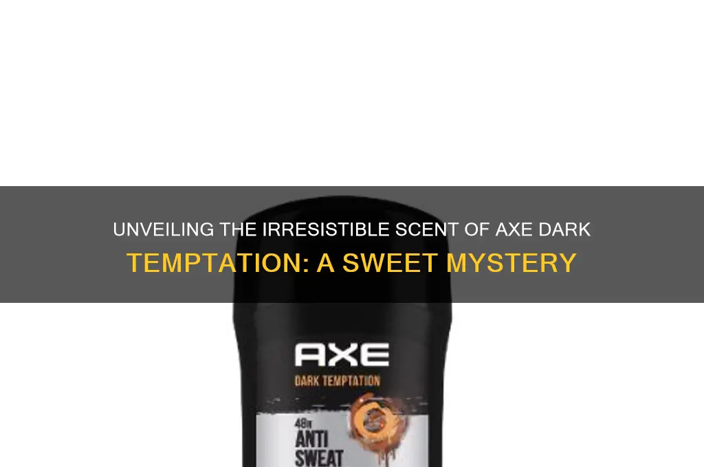 what scent is axe dark temptation