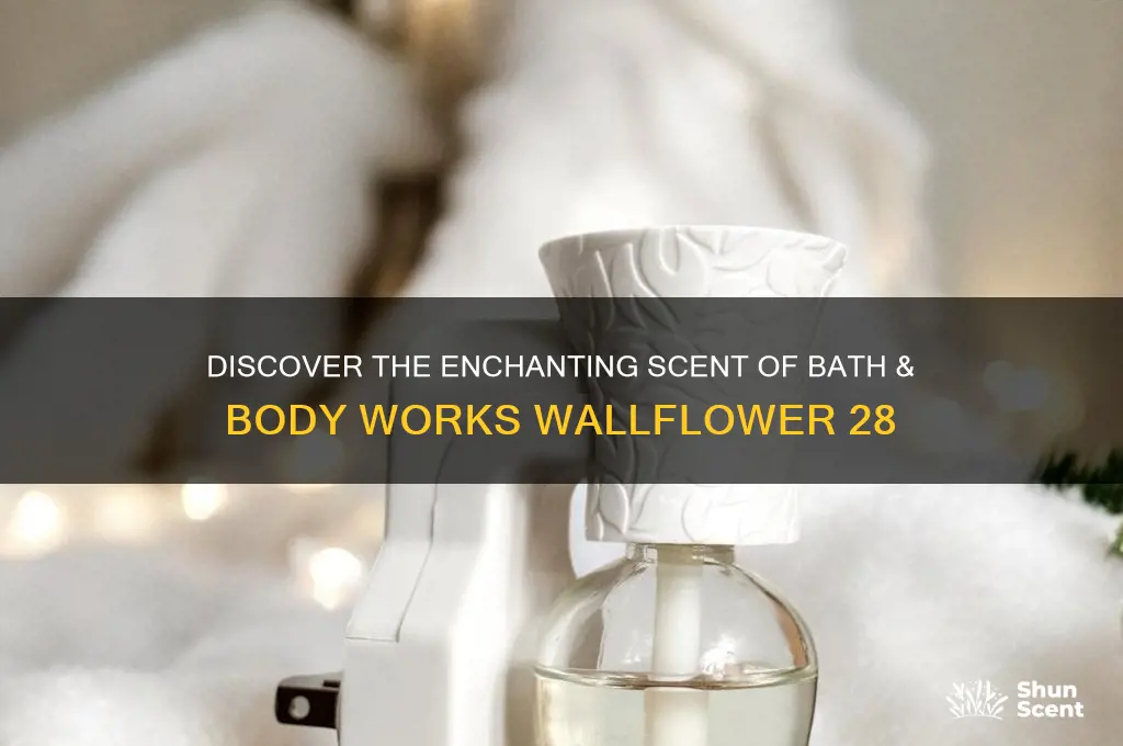 what scent is bath and body workds wallflower 28