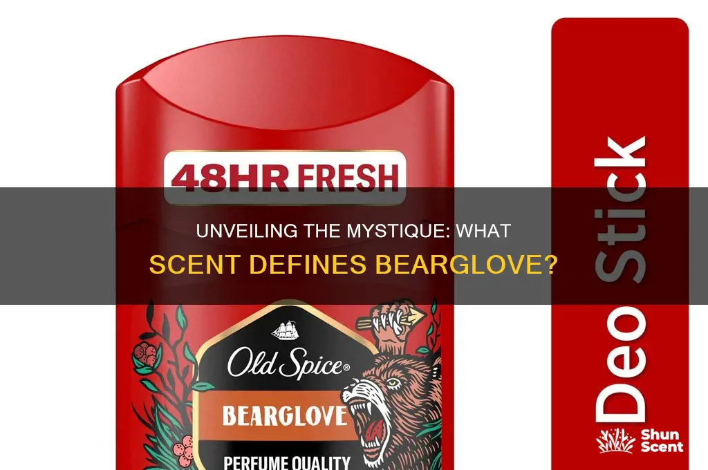 what scent is bearglove