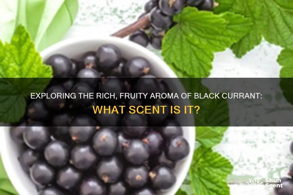 what scent is black currant