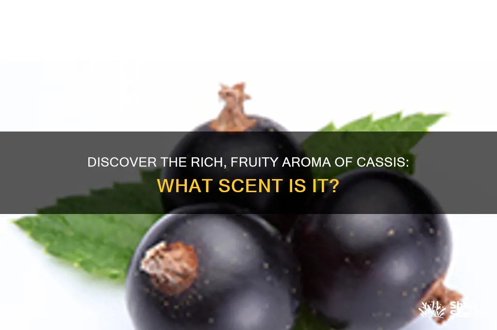 what scent is cassis
