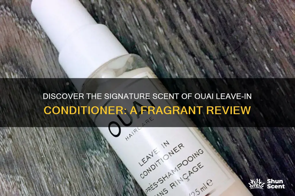 what scent is ouai leave in conditioner