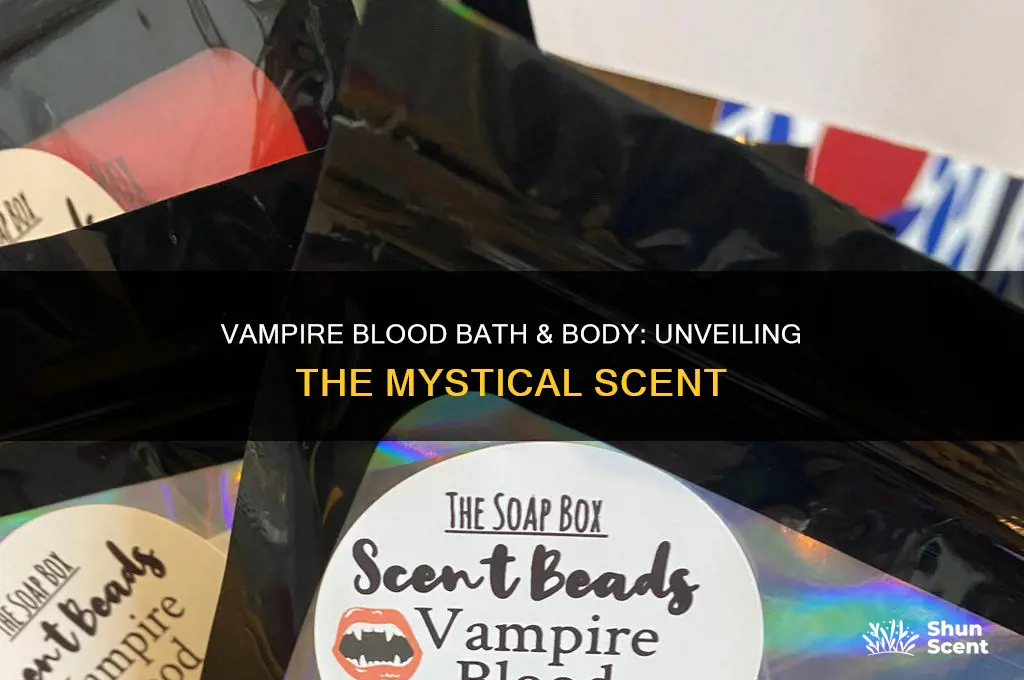 what scent is vampire blood bath and body