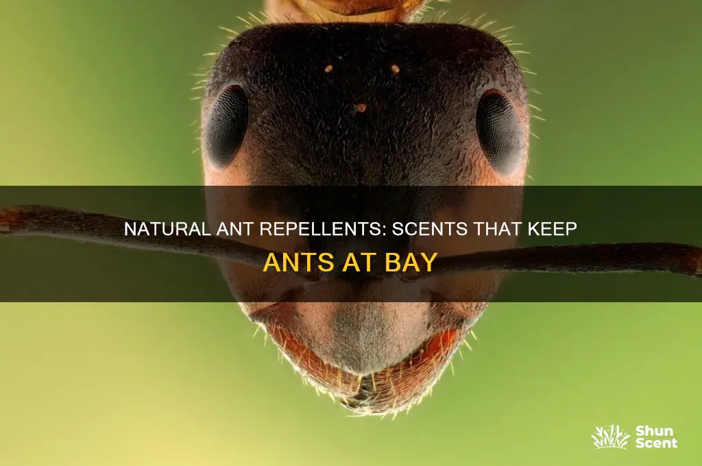 what scent repels ants