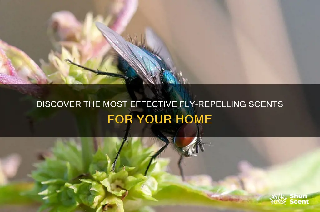 what scent repels flies the most