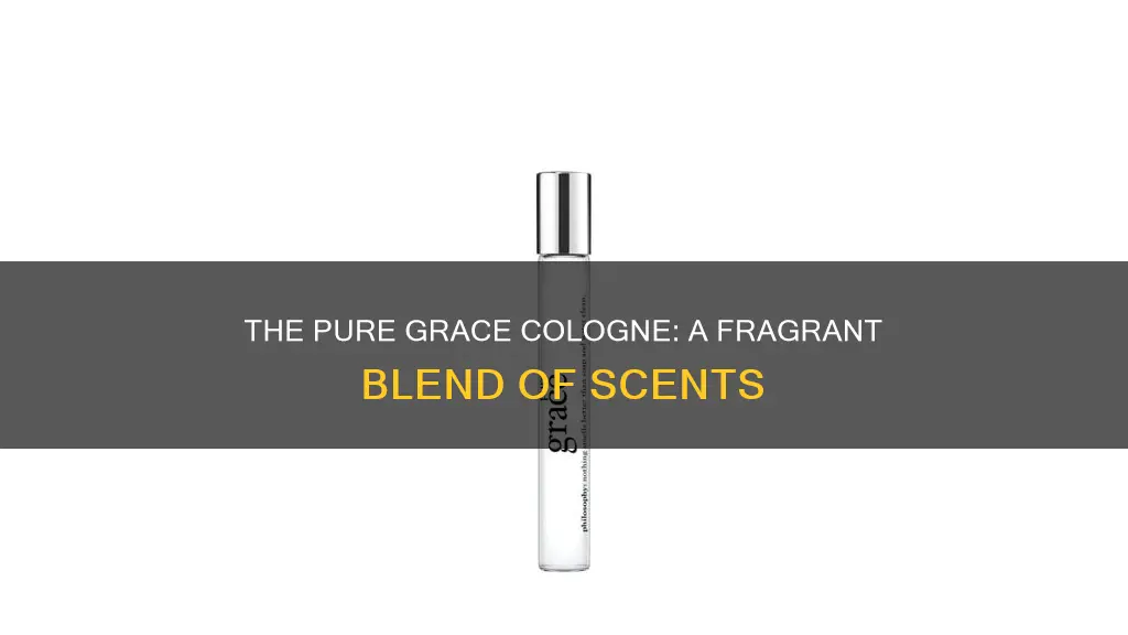 what scents are in pure grace cologne