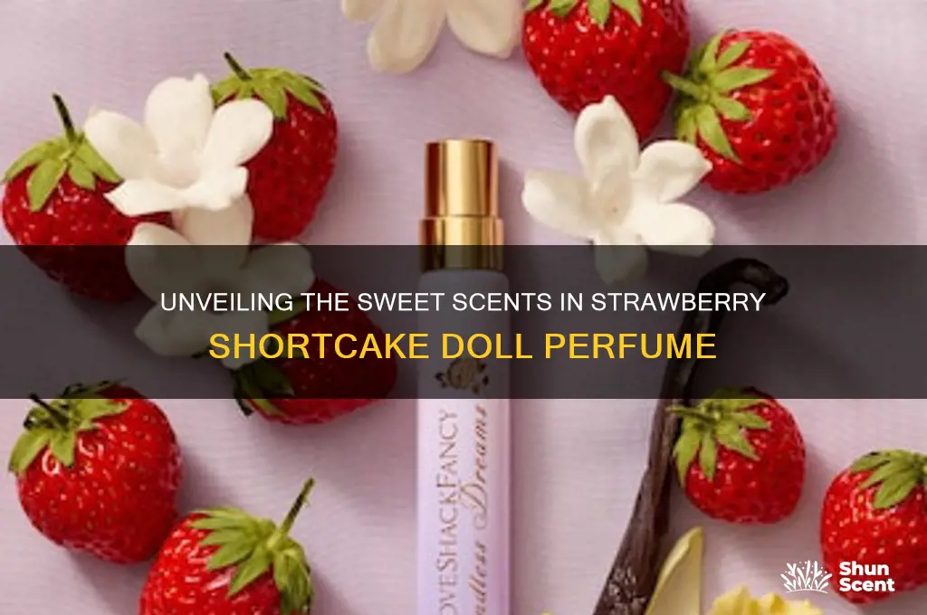 what scents are in strawberry shortcake doll perfume
